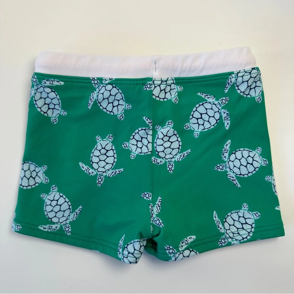 Baby Boden Swim Trunks Shorts Shorties‎ Sea Turtles 6-12m 80cm
